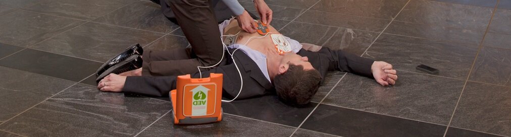 Tillbehör till hjärtstartare oavsett fabrikat eller varumärke.